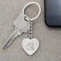 Celebrate Every Win Engraved Heart Keychain - Premium Jewelry - Just €45.95! Shop now at San Rocco Italia