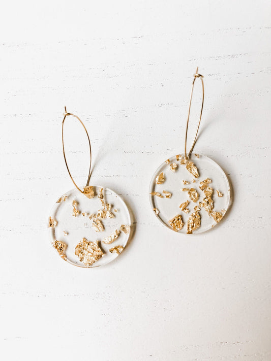 The Maddy Roundies Gold Earrings - Premium Jewelry & Watches - Shop now at San Rocco Italia