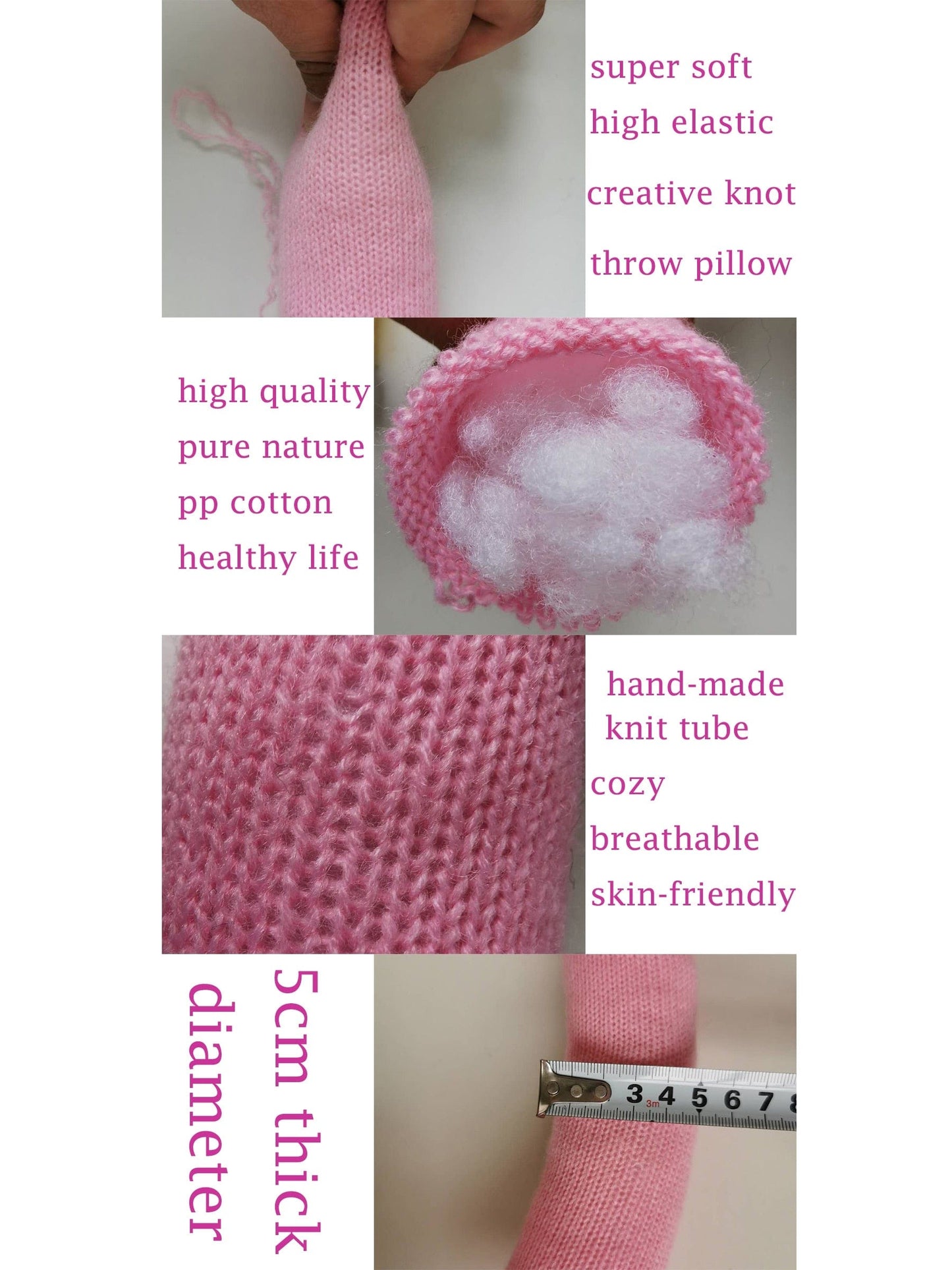 Knot Pillow Ball - - San Rocco Italia
