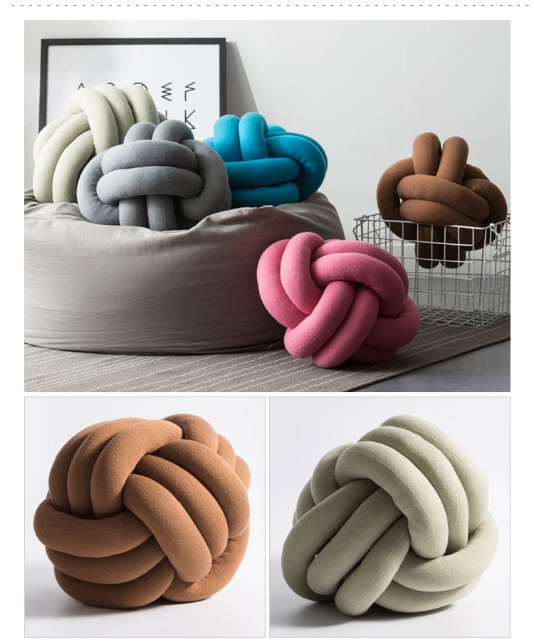 Knot Pillow Ball - - San Rocco Italia