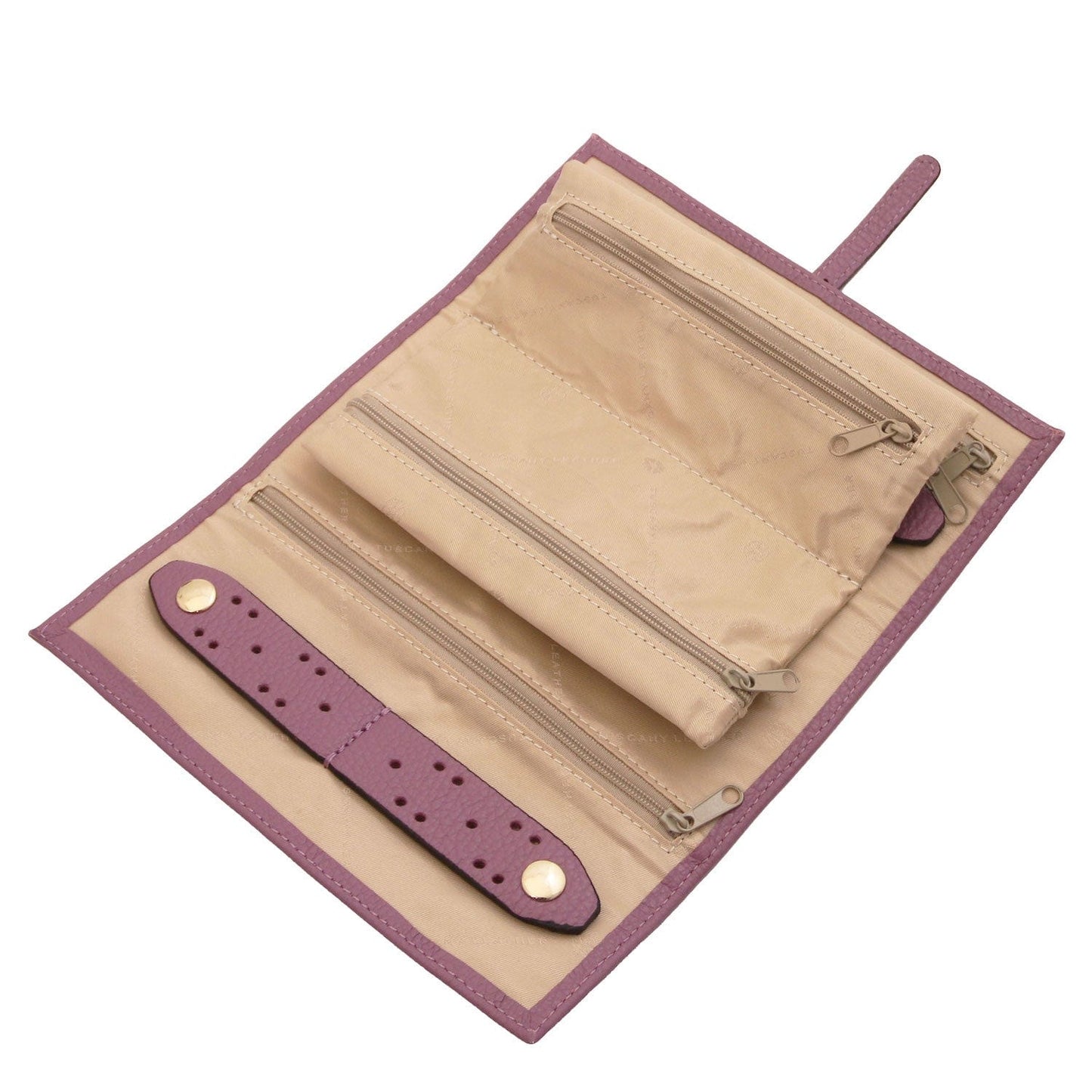 Soft leather jewellery case | TL142193 - Premium Leather accessories for women - Shop now at San Rocco Italia