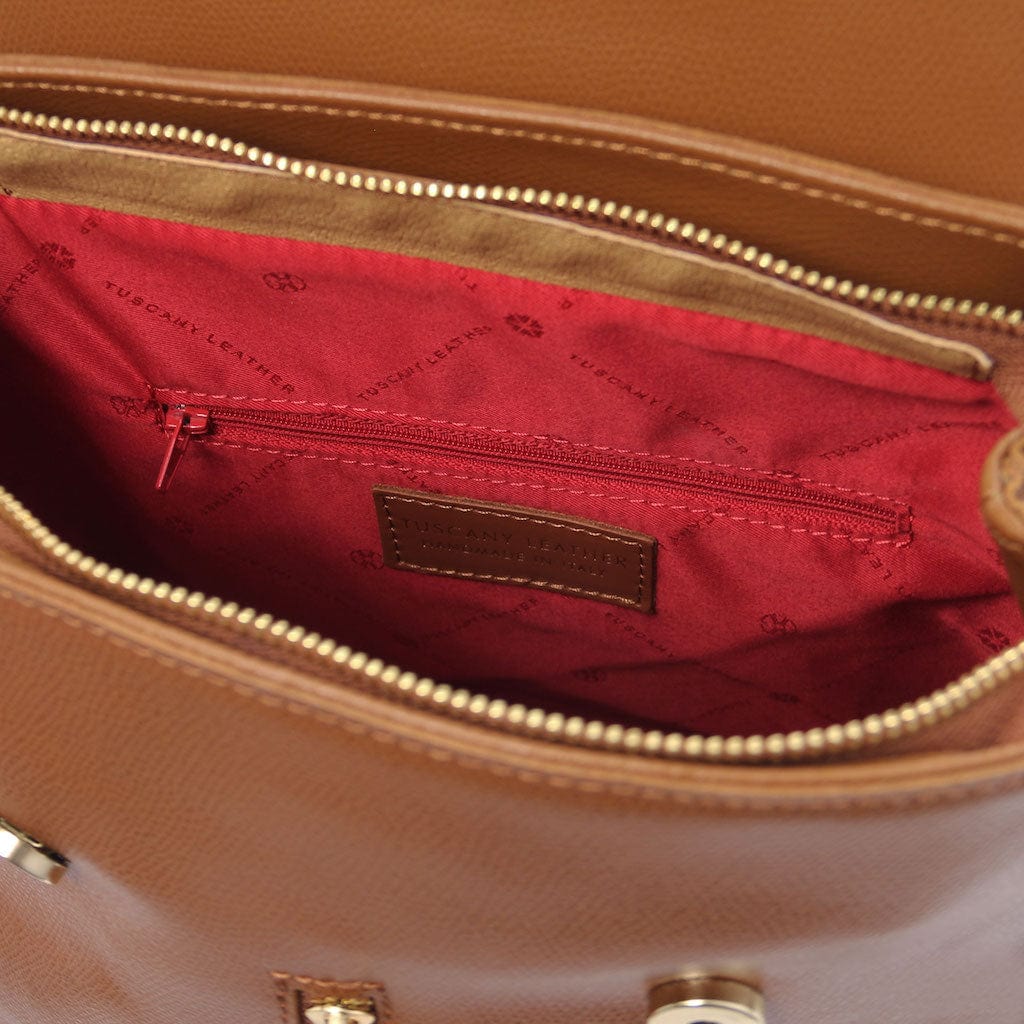TL Bag - Leather Backpack for Women | TL142281 - Premium Leather backpacks for women - Just €128.10! Shop now at San Rocco Italia