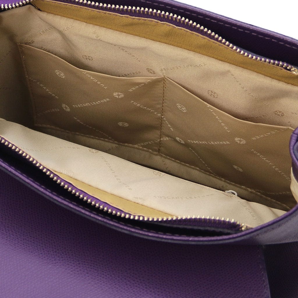 TL Bag - Leather Backpack for Women | TL142281 - Premium Leather backpacks for women - Just €128.10! Shop now at San Rocco Italia