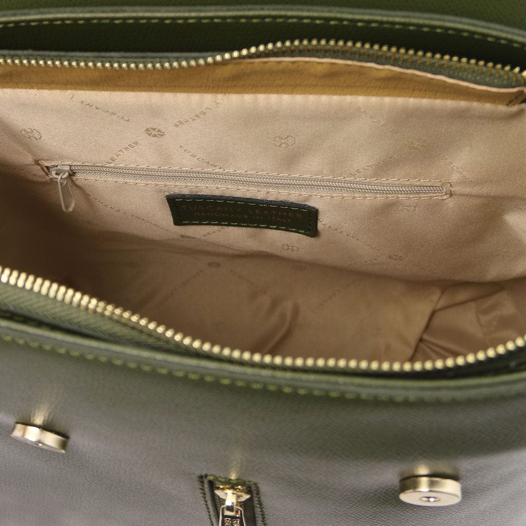 TL Bag - Leather Backpack for Women | TL142281 - Premium Leather backpacks for women - Just €128.10! Shop now at San Rocco Italia