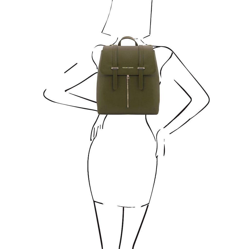 TL Bag - Leather Backpack for Women | TL142281 - Premium Leather backpacks for women - Just €128.10! Shop now at San Rocco Italia