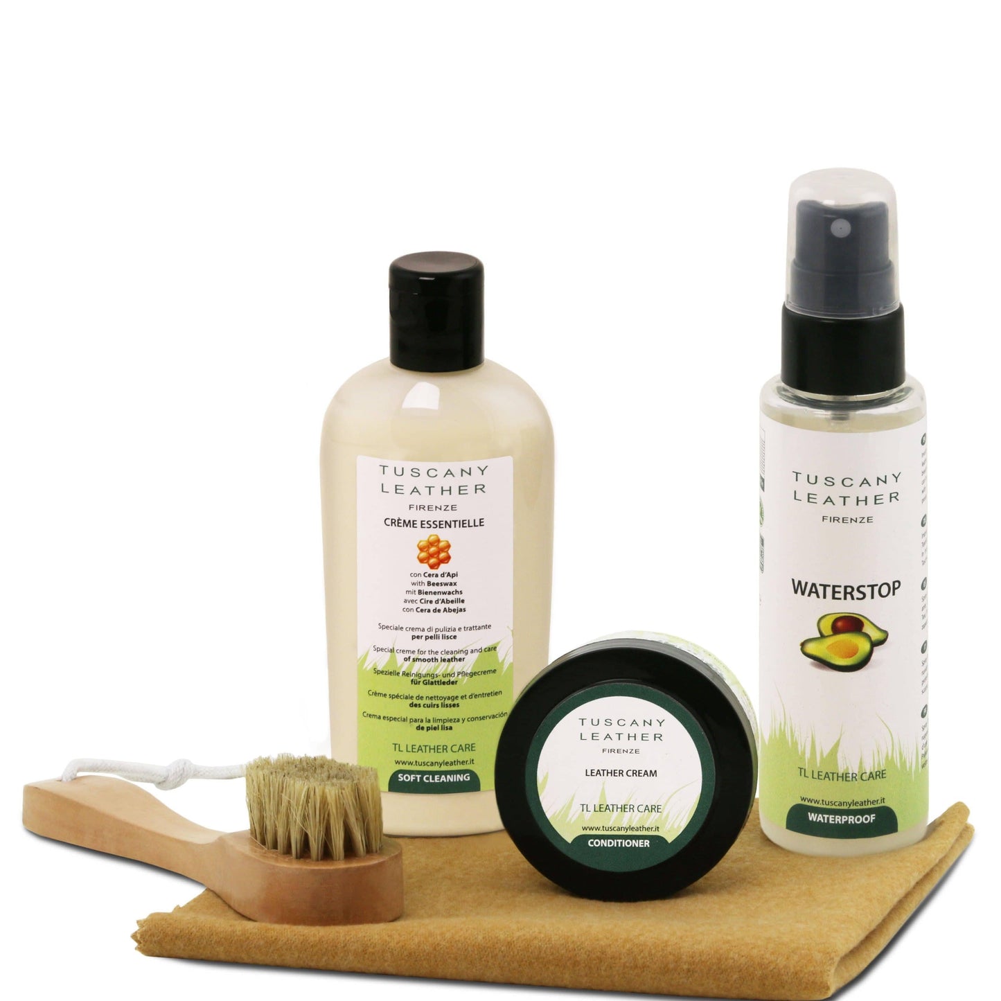 Leather care Leather care products complete set | TL142139 San Rocco Italia