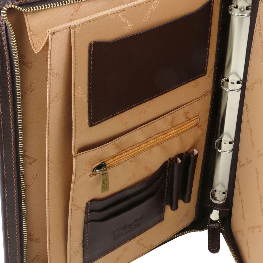 Costanzo - Exclusive A4 Leather Portfolio | TL141295 - Premium Leather Document cases - Just €229.36! Shop now at San Rocco Italia