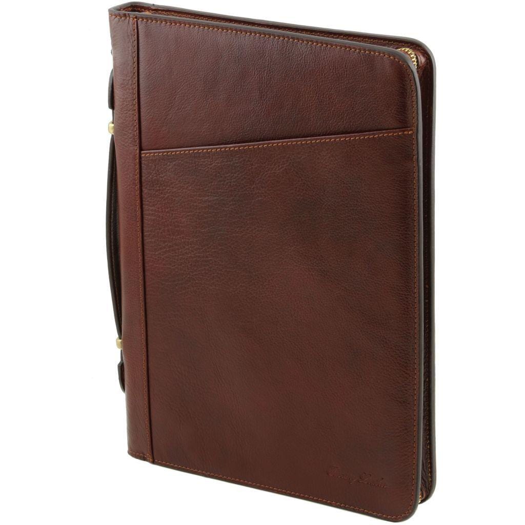 Costanzo - Exclusive A4 Leather Portfolio | TL141295 - Premium Leather Document cases - Just €229.36! Shop now at San Rocco Italia