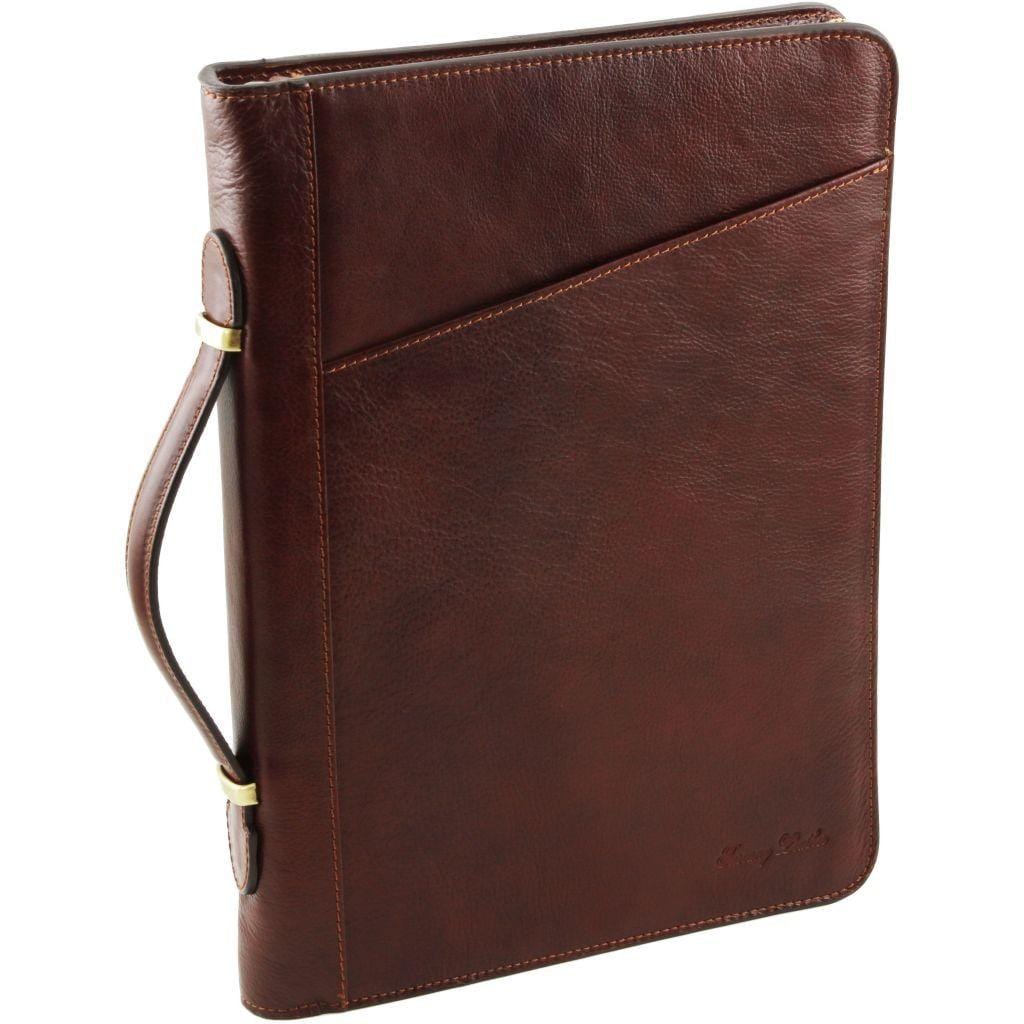 Costanzo - Exclusive A4 Leather Portfolio | TL141295 - Premium Leather Document cases - Just €229.36! Shop now at San Rocco Italia