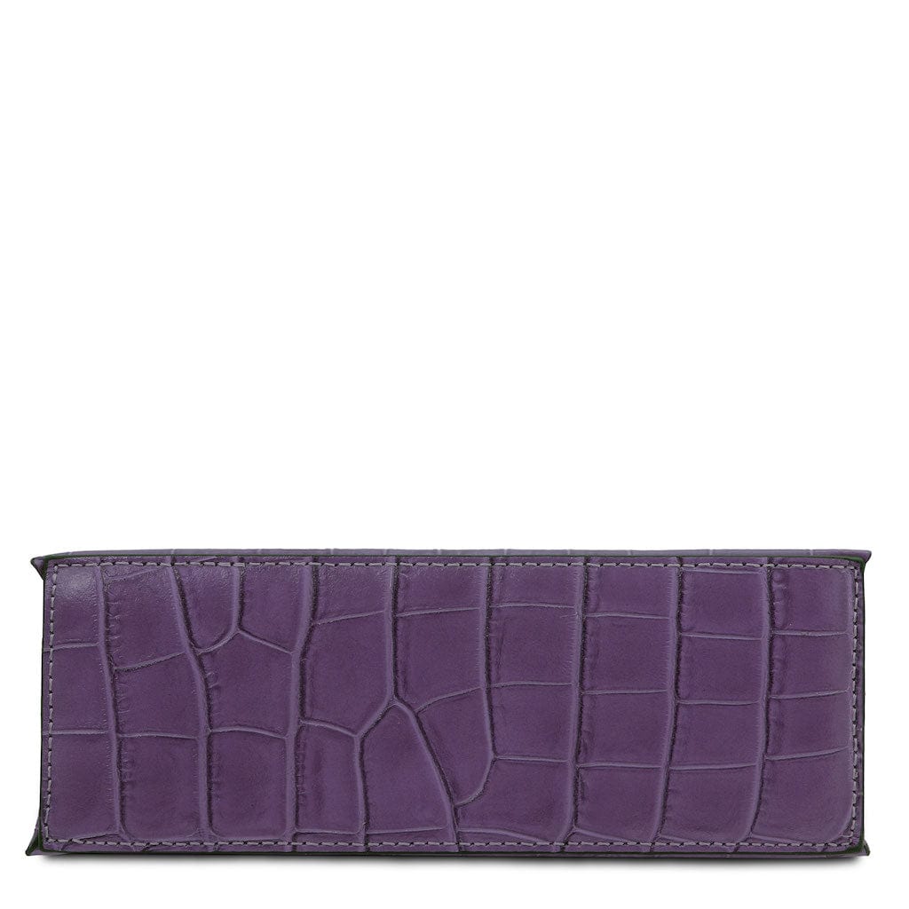 Afrodite - Croc print leather handbag | TL142300 - Premium Leather handbags - Just €126.88! Shop now at San Rocco Italia