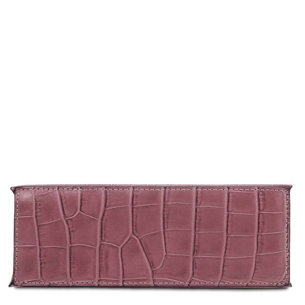 Afrodite - Croc print leather handbag | TL142300 - Premium Leather handbags - Just €126.88! Shop now at San Rocco Italia