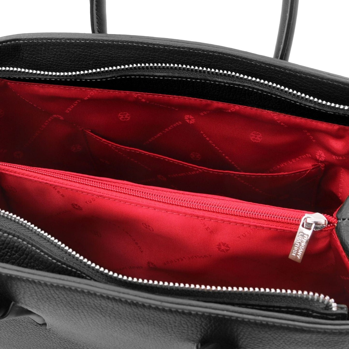 Leather handbags Camelia - Italian leather tote bag | TL141728 San Rocco Italia