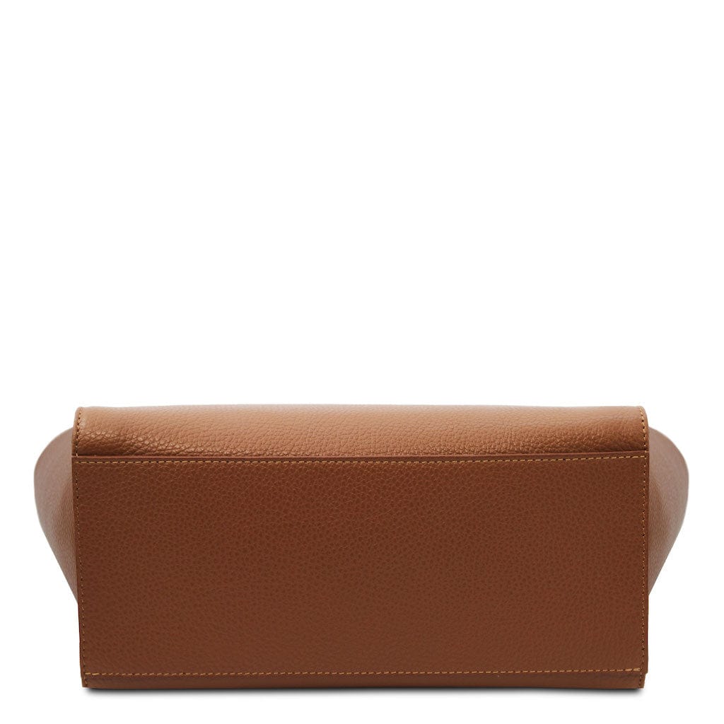 Clara - Leather tote | TL142313 - Premium Leather handbags - Just €146.40! Shop now at San Rocco Italia
