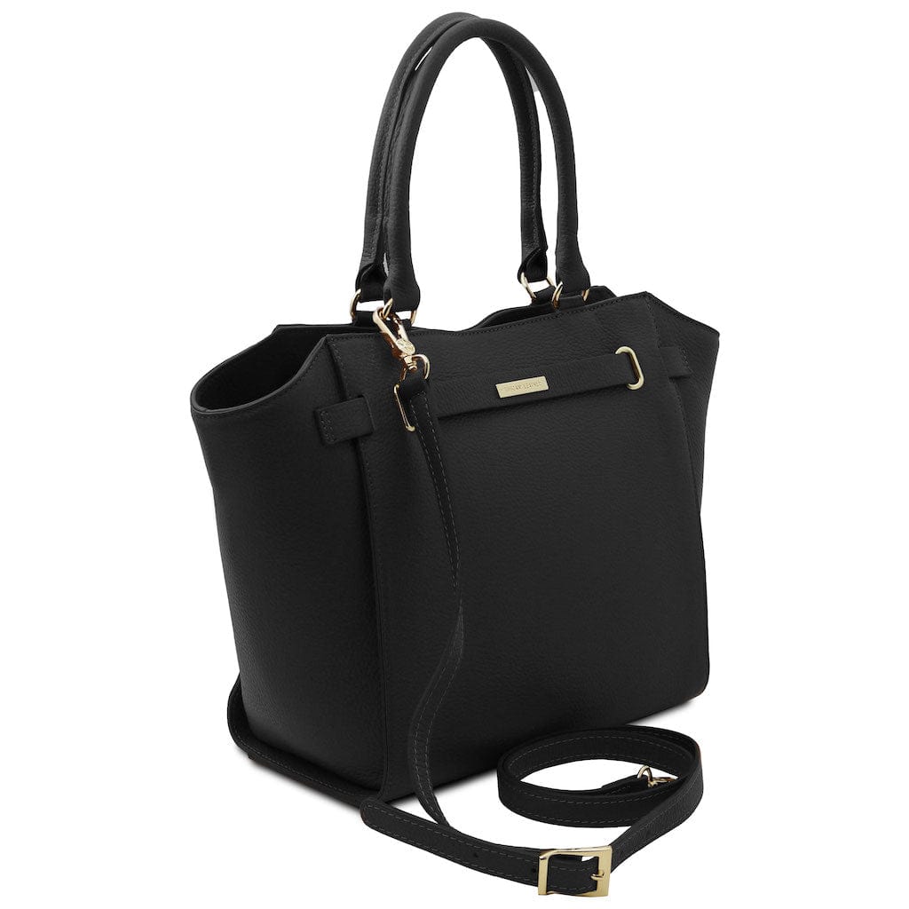 Clara - Leather tote | TL142313 - Premium Leather handbags - Just €146.40! Shop now at San Rocco Italia