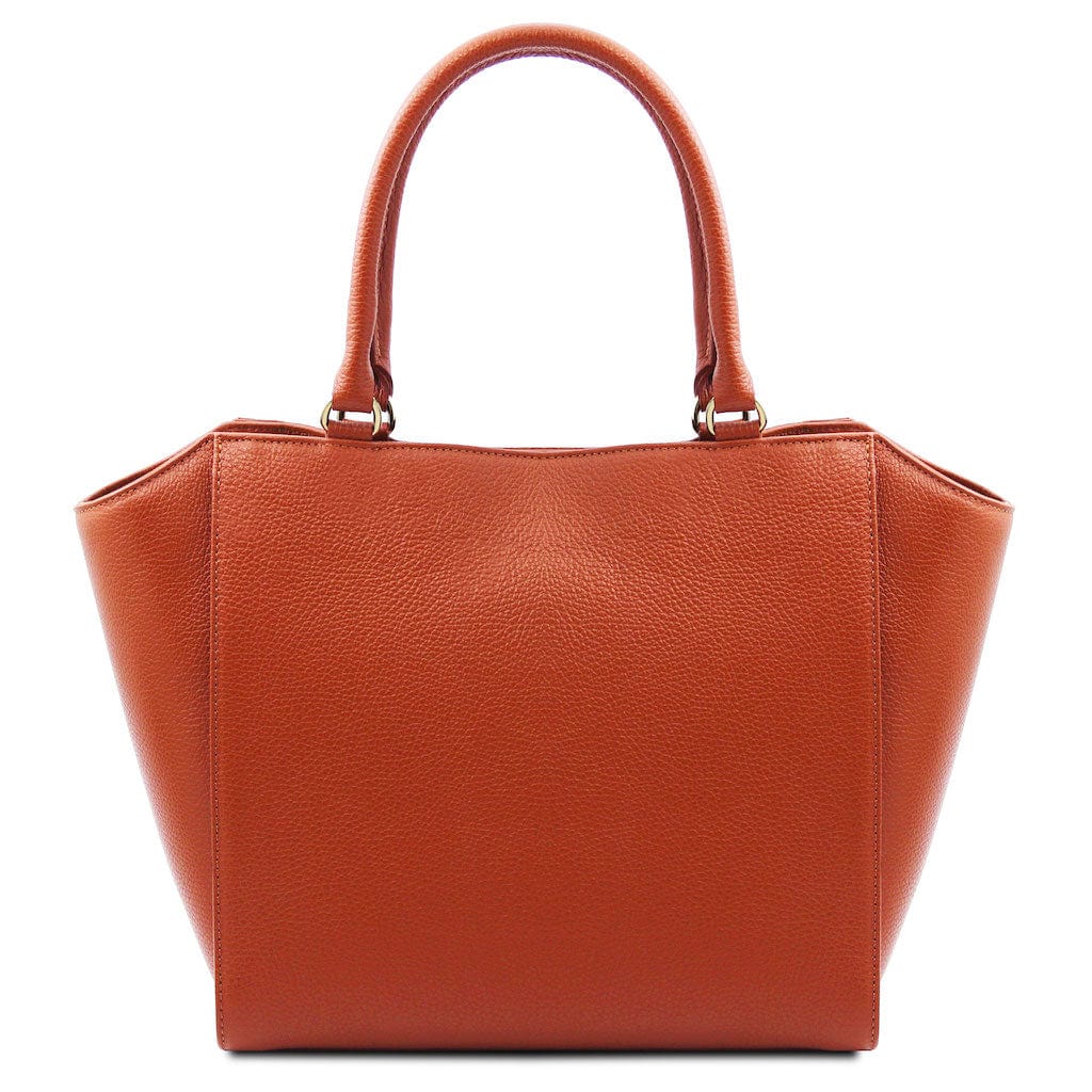 Clara - Leather tote | TL142313 - Premium Leather handbags - Just €146.40! Shop now at San Rocco Italia