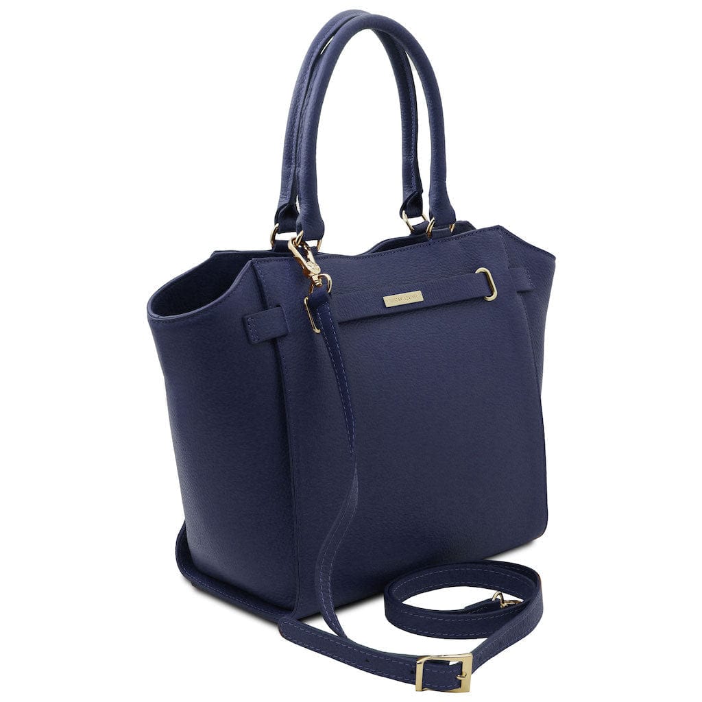 Clara - Leather tote | TL142313 - Premium Leather handbags - Just €146.40! Shop now at San Rocco Italia