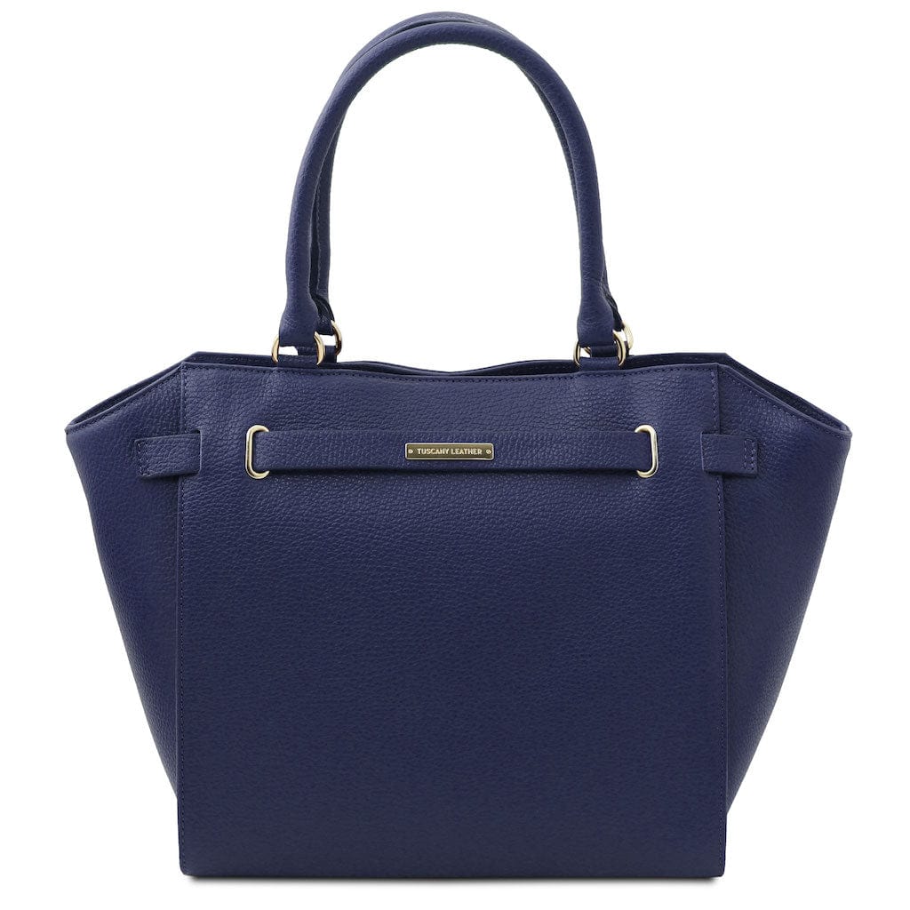 Clara - Leather tote | TL142313 - Premium Leather handbags - Just €146.40! Shop now at San Rocco Italia