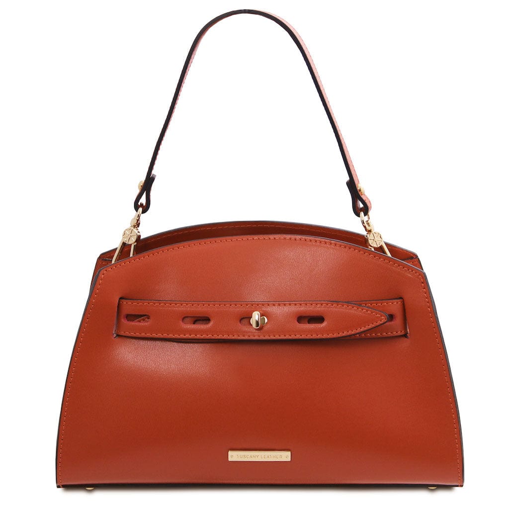 Lisa - Leather tote | TL142312 - Premium Leather handbags - Just €140.30! Shop now at San Rocco Italia