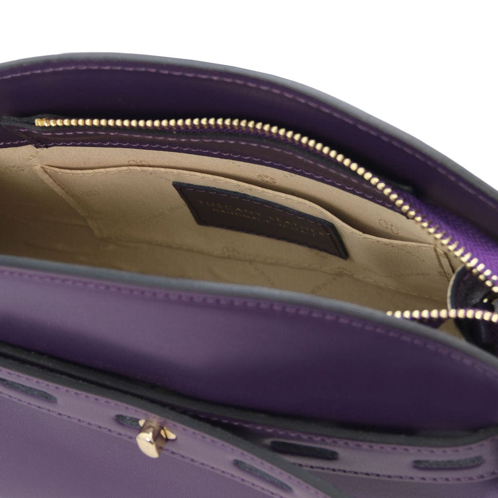 Lisa - Leather tote | TL142312 - Premium Leather handbags - Just €140.30! Shop now at San Rocco Italia