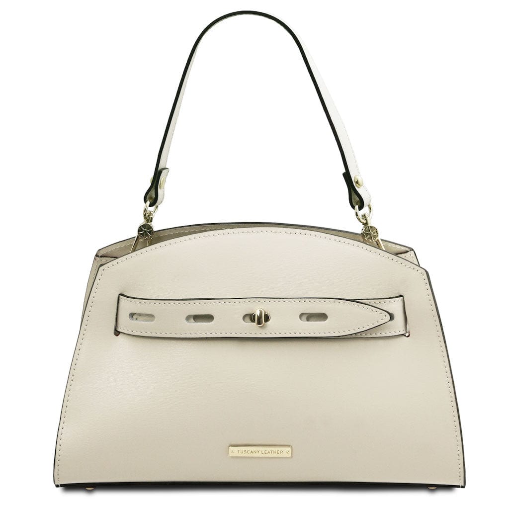 Lisa - Leather tote | TL142312 - Premium Leather handbags - Just €140.30! Shop now at San Rocco Italia
