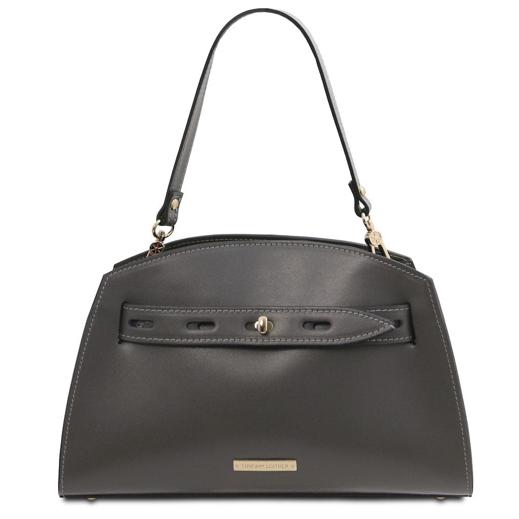 Lisa - Leather tote | TL142312 - Premium Leather handbags - Just €140.30! Shop now at San Rocco Italia