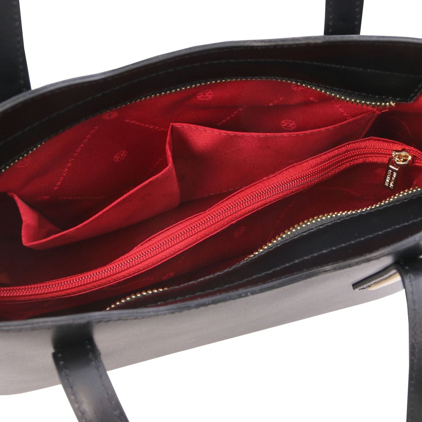 Leather handbags Olimpia - Italian leather tote - Small size | TL141521 San Rocco Italia