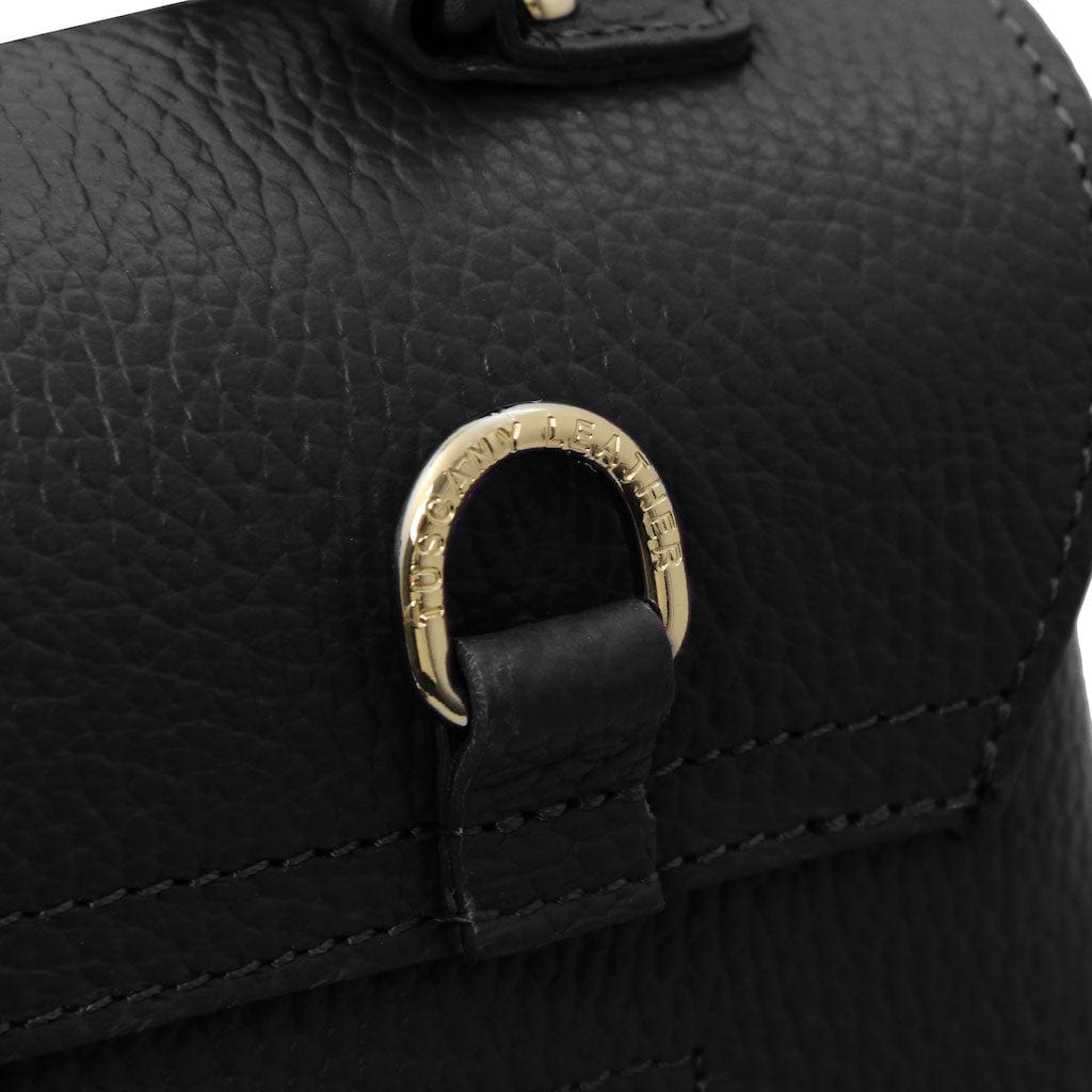 Silene - Leather 3-in-1 convertible backpack / shoulder bag / handbag | TL142152 - Premium Leather handbags - Shop now at San Rocco Italia