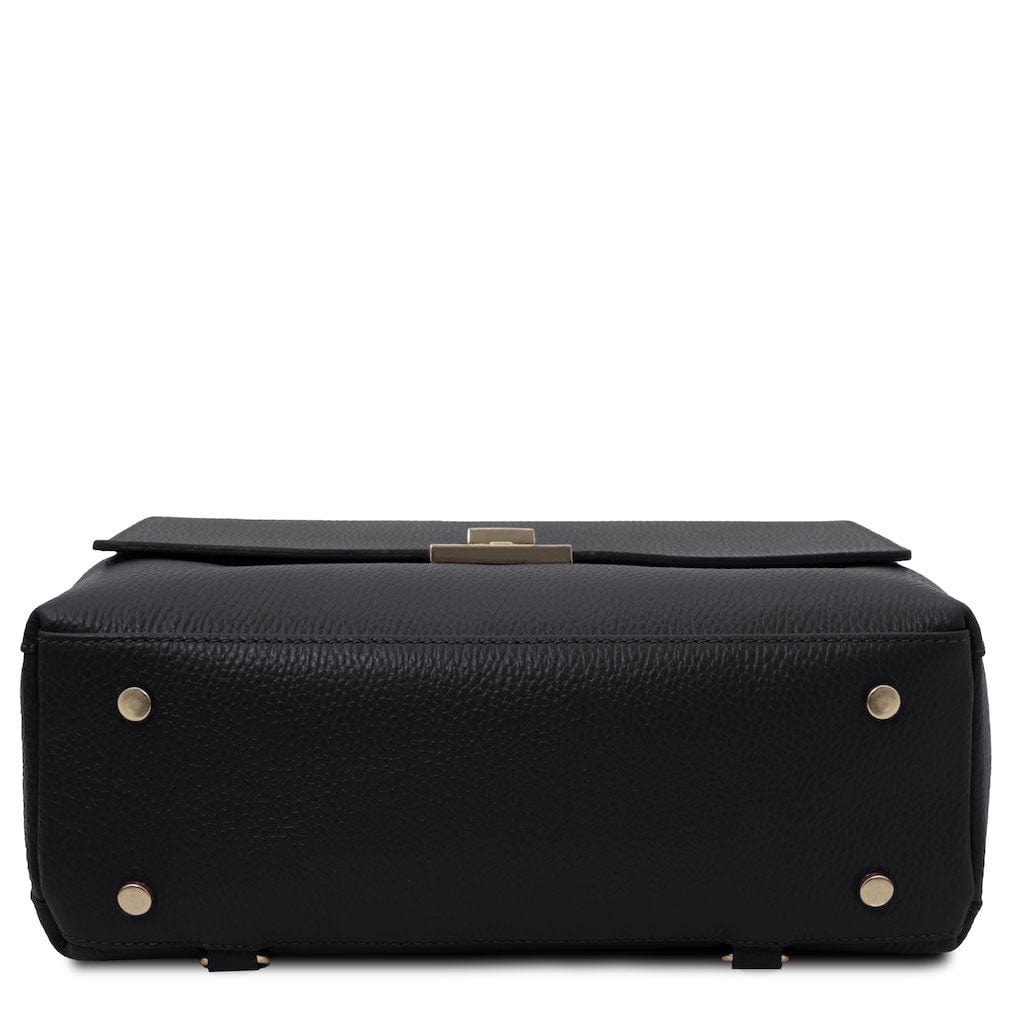 Silene - Leather 3-in-1 convertible backpack / shoulder bag / handbag | TL142152 - Premium Leather handbags - Shop now at San Rocco Italia