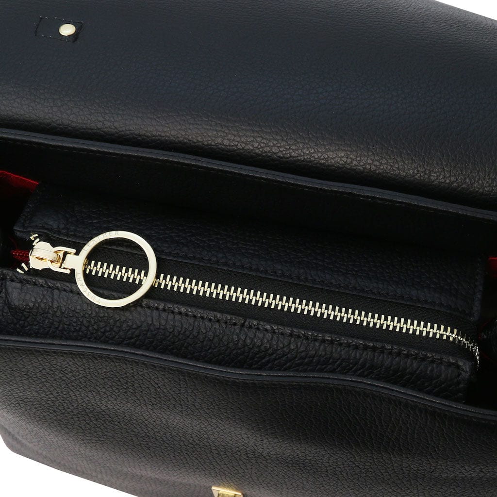 Silene - Leather 3-in-1 convertible backpack / shoulder bag / handbag | TL142152 - Premium Leather handbags - Shop now at San Rocco Italia