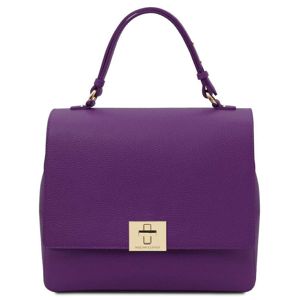 Silene - Leather 3-in-1 convertible backpack / shoulder bag / handbag | TL142152 - Premium Leather handbags - Shop now at San Rocco Italia