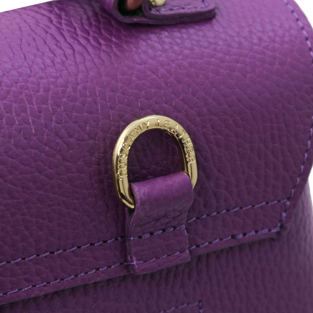 Silene - Leather 3-in-1 convertible backpack / shoulder bag / handbag | TL142152 - Premium Leather handbags - Shop now at San Rocco Italia