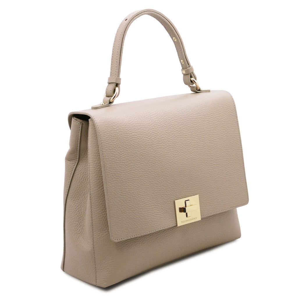Silene - Leather 3-in-1 convertible backpack / shoulder bag / handbag | TL142152 - Premium Leather handbags - Shop now at San Rocco Italia