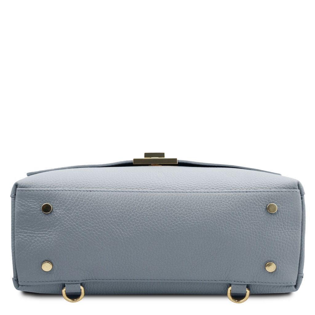Silene - Leather 3-in-1 convertible backpack / shoulder bag / handbag | TL142152 - Premium Leather handbags - Shop now at San Rocco Italia