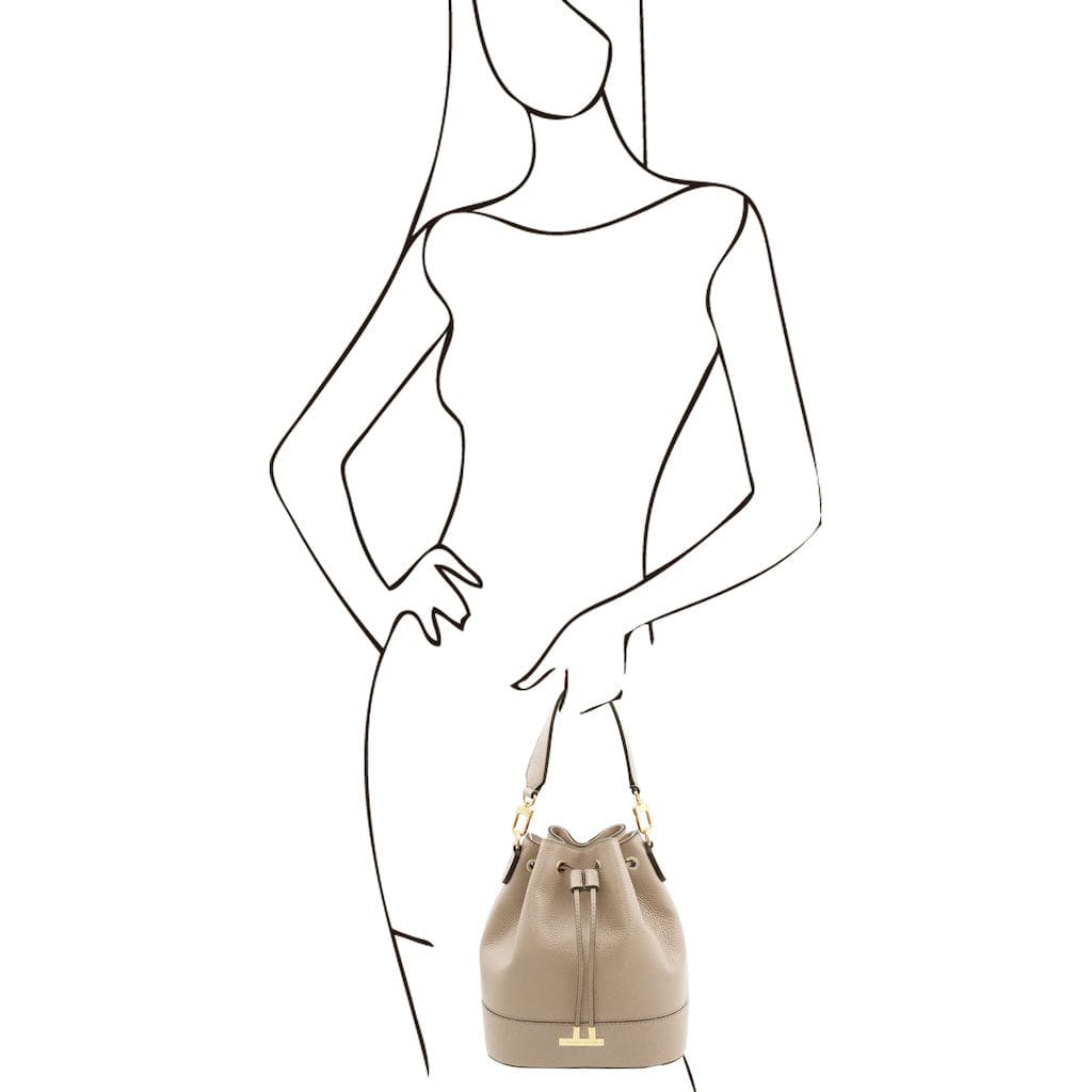 Bolsos de piel TL Bag - Bolso saco de piel | TL142146 San Rocco Italia