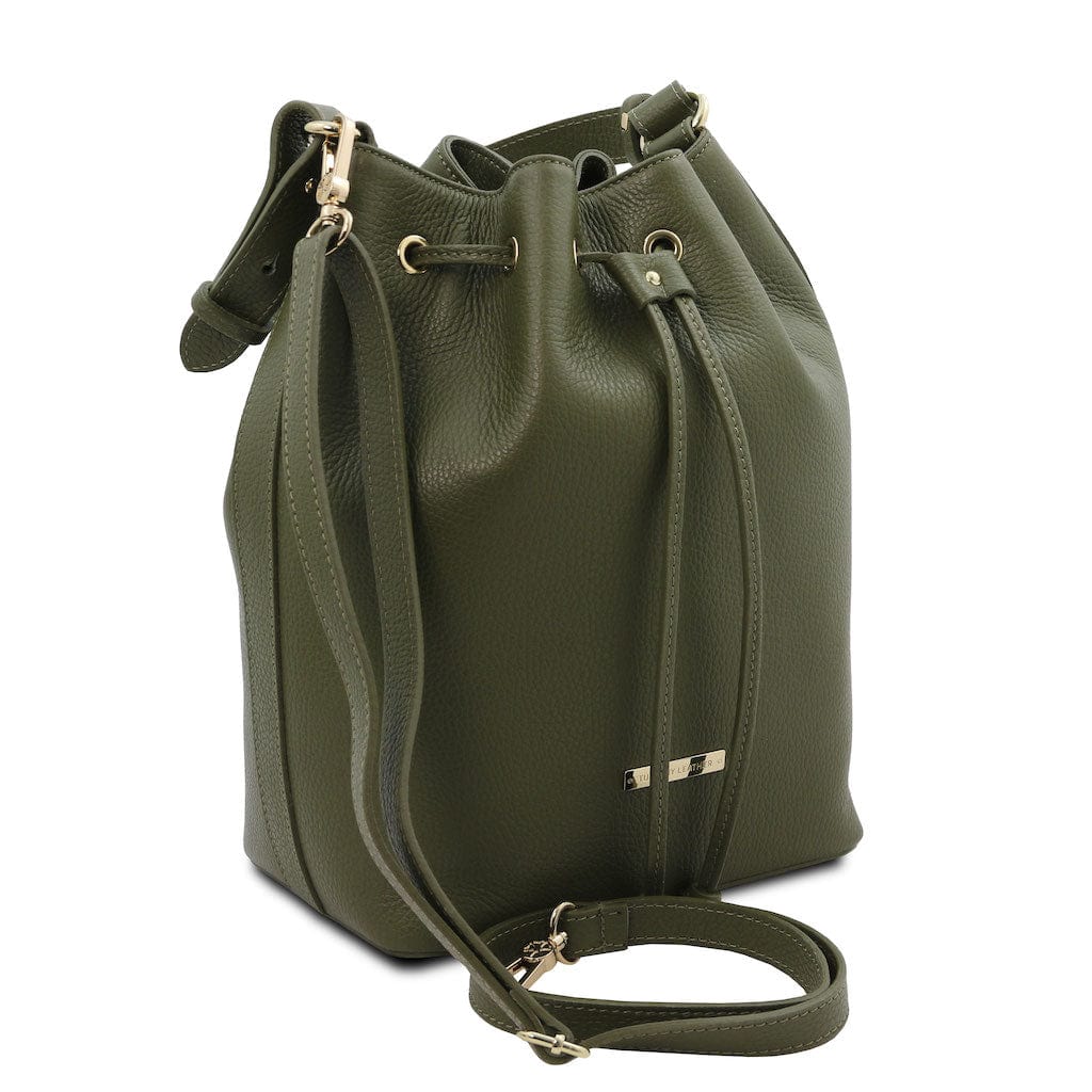 TL Bag - Leather bucket bag | TL142311 - Premium Leather handbags - Just €146.40! Shop now at San Rocco Italia