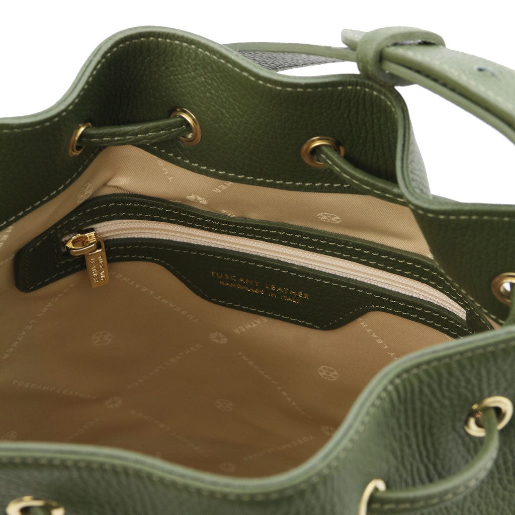 TL Bag - Leather bucket bag | TL142311 - Premium Leather handbags - Just €146.40! Shop now at San Rocco Italia