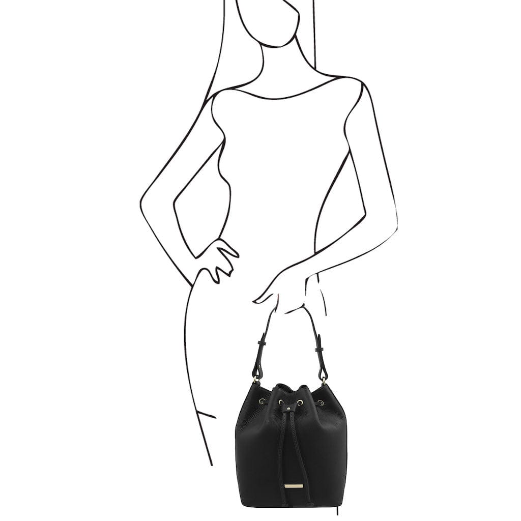 TL Bag - Leather bucket bag | TL142311 - Premium Leather handbags - Just €146.40! Shop now at San Rocco Italia
