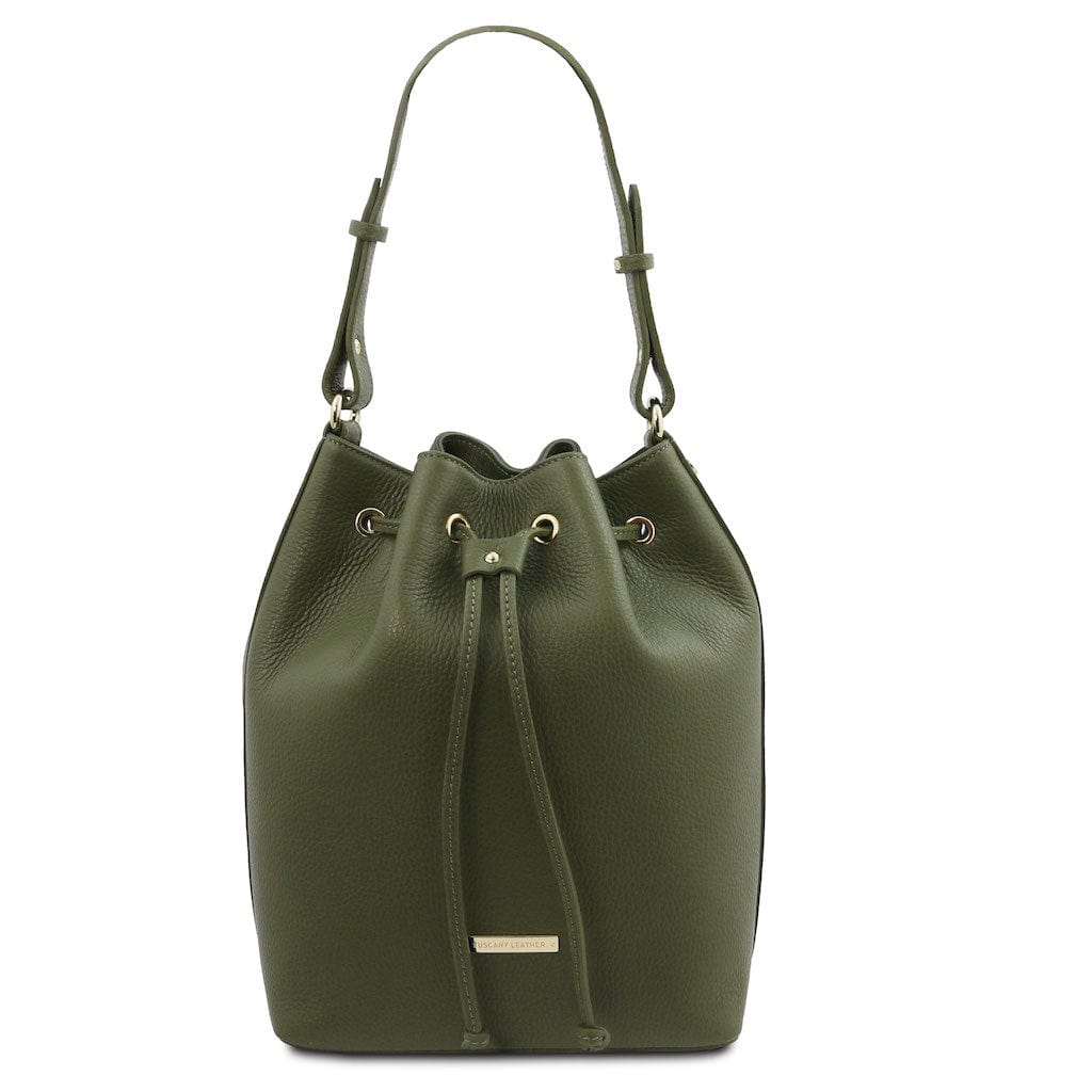 TL Bag - Leather bucket bag | TL142311 - Premium Leather handbags - Just €146.40! Shop now at San Rocco Italia