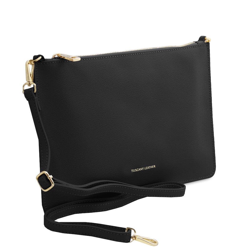 TL Bag - Leather clutch with chain strap | TL142099 - Premium Leather handbags - Just €61! Shop now at San Rocco Italia