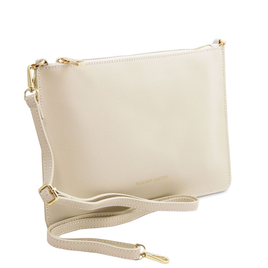 TL Bag - Leather clutch with chain strap | TL142099 - Premium Leather handbags - Just €61! Shop now at San Rocco Italia