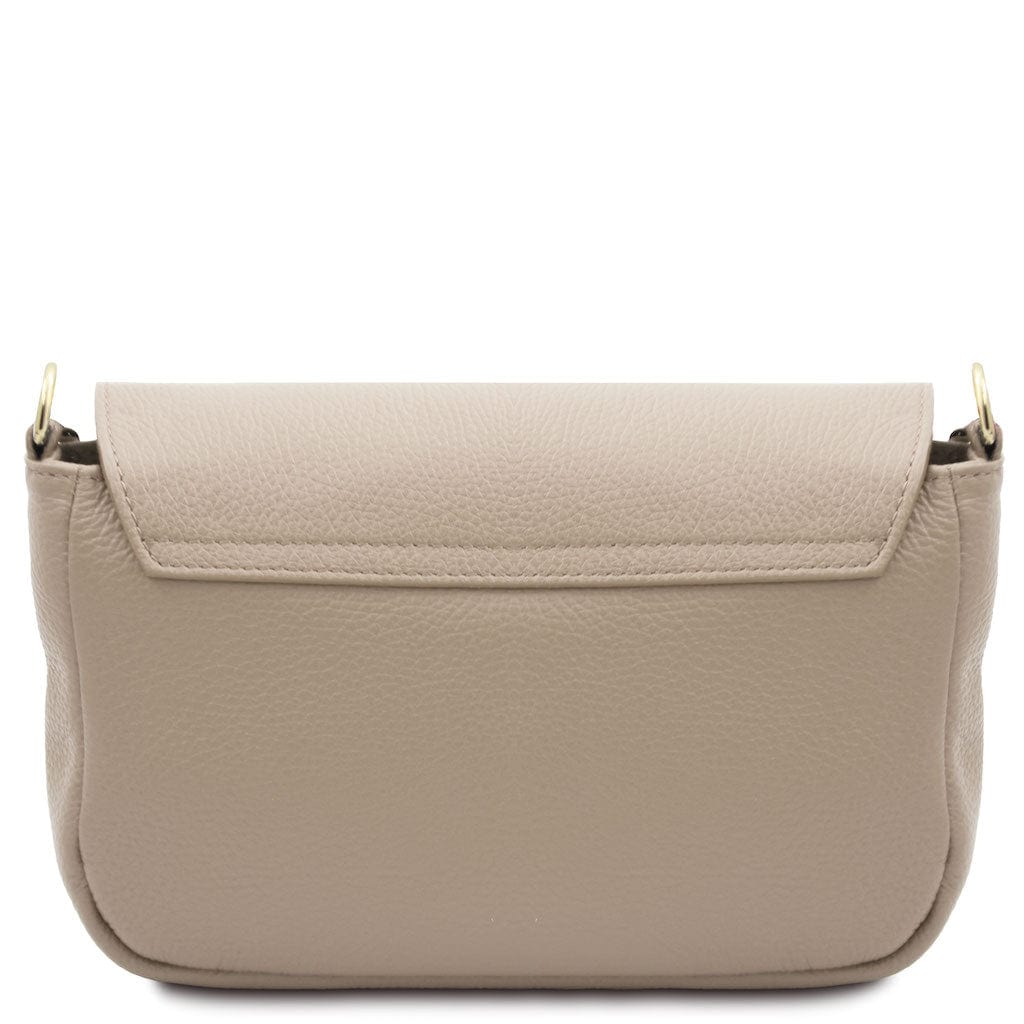 TL Bag - Leather shoulder bag with chain strap | TL142288 - Premium Leather handbags - Just €122! Shop now at San Rocco Italia