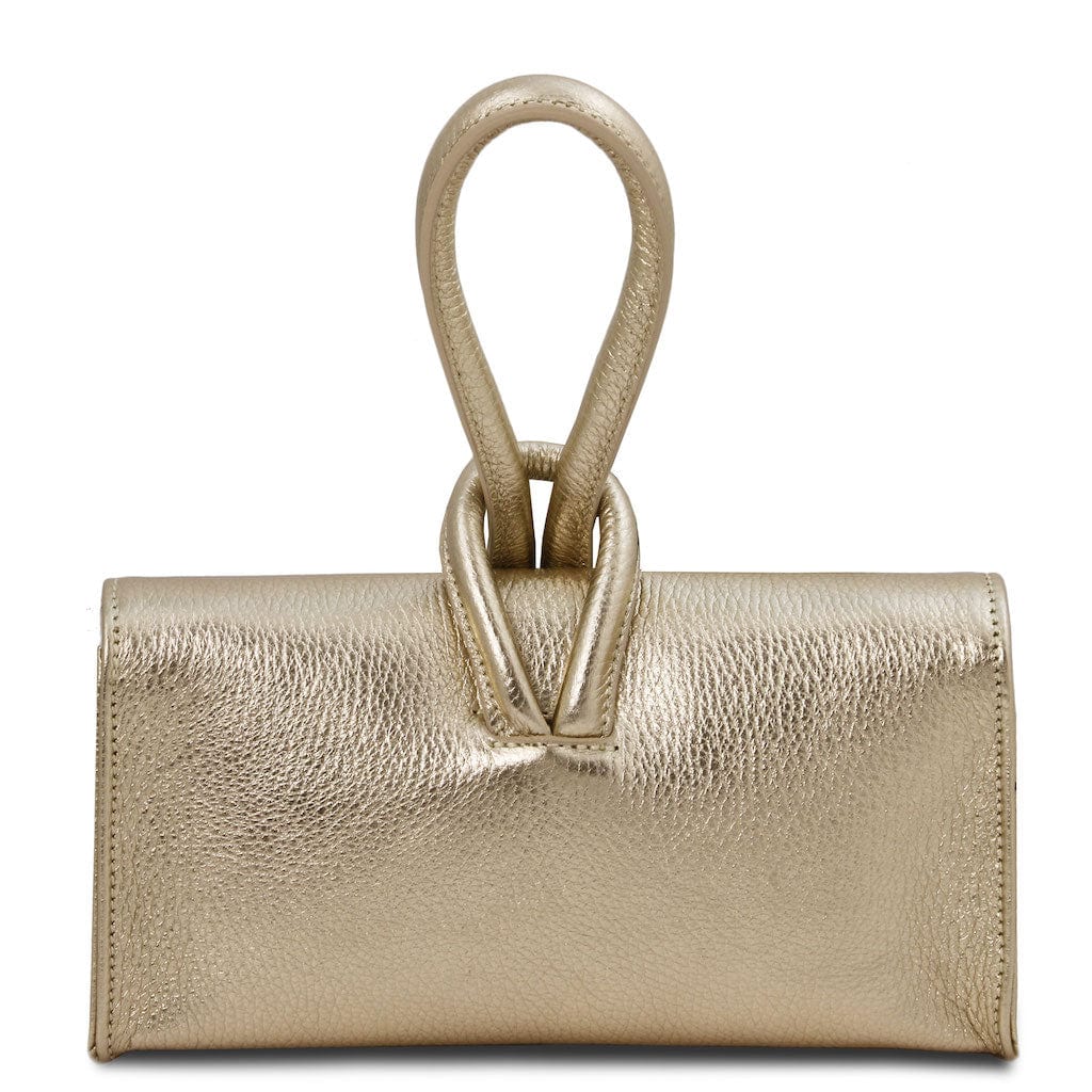 TL Bag - Metallic leather clutch | TL141993 - Premium Leather handbags - Just €73.20! Shop now at San Rocco Italia