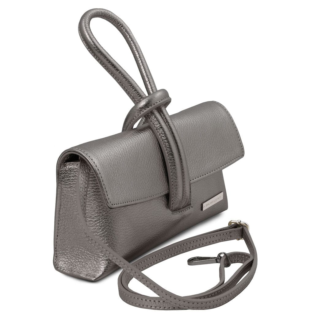 TL Bag - Metallic leather clutch | TL141993 - Premium Leather handbags - Just €73.20! Shop now at San Rocco Italia