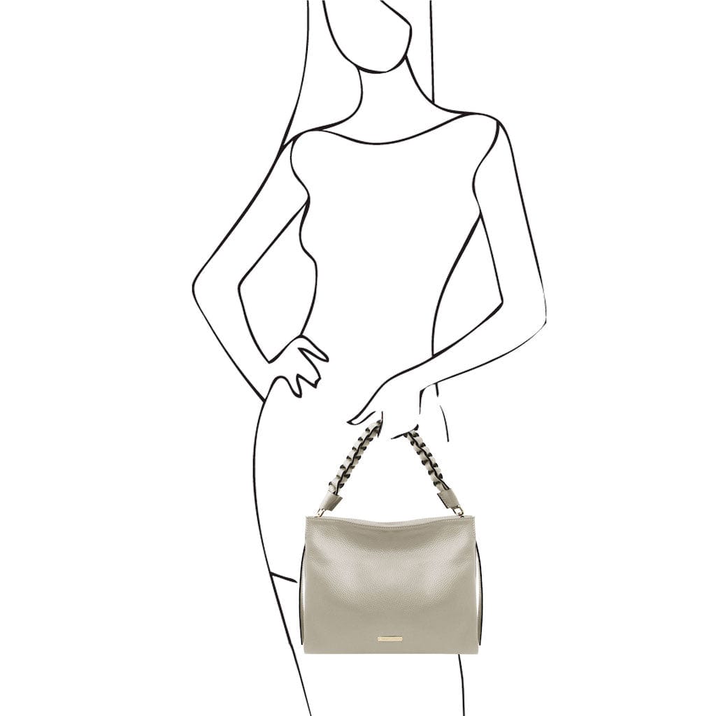 TL Bag - Soft leather shoulder bag | TL142292 - Premium Leather handbags - Just €164.70! Shop now at San Rocco Italia