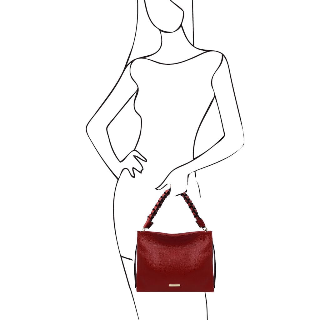 TL Bag - Soft leather shoulder bag | TL142292 - Premium Leather handbags - Just €164.70! Shop now at San Rocco Italia