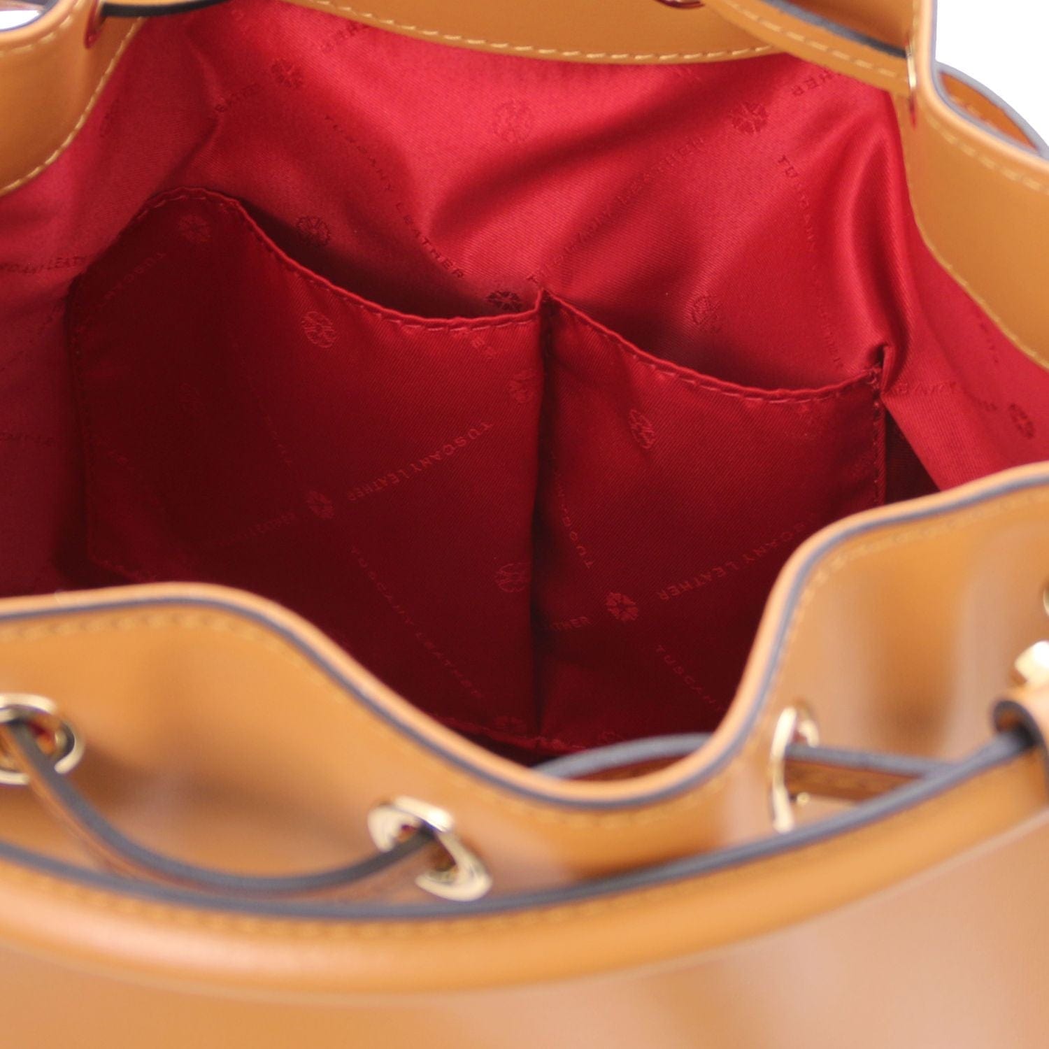 Leather handbags Vittoria - Italian leather bucket bag | TL141531 San Rocco Italia