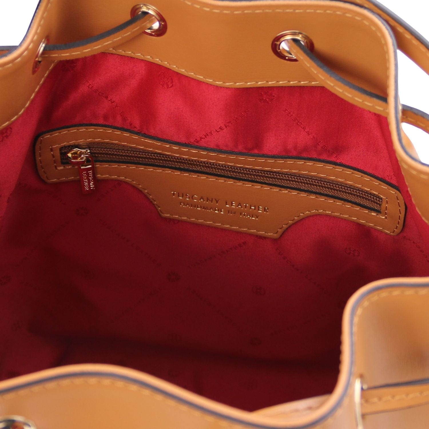 Leather handbags Vittoria - Italian leather bucket bag | TL141531 San Rocco Italia