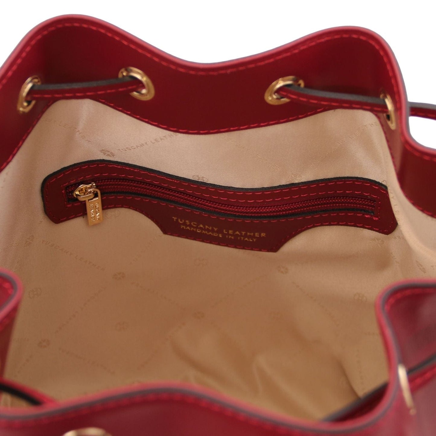 Leather handbags Vittoria - Italian leather bucket bag | TL141531 San Rocco Italia