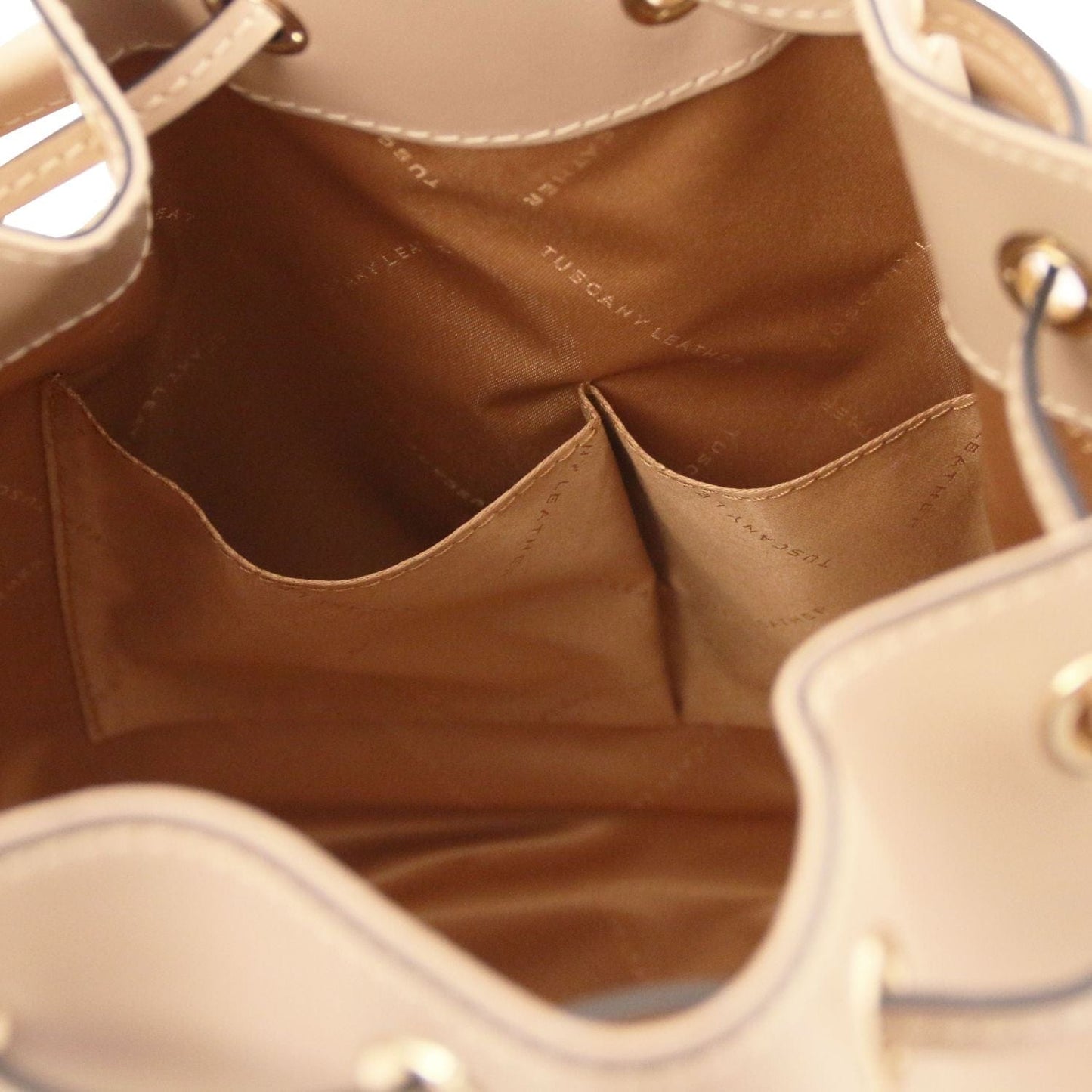 Leather handbags Vittoria - Italian leather bucket bag | TL141531 San Rocco Italia