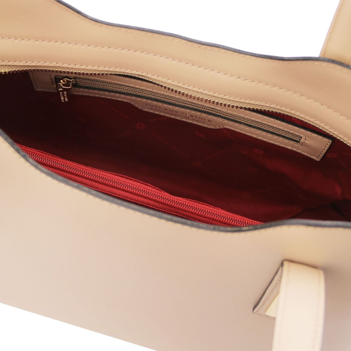 Leder-Schultertaschen Olimpia - Tote-Bag aus italienischem Leder | TL141412 San Rocco Italia